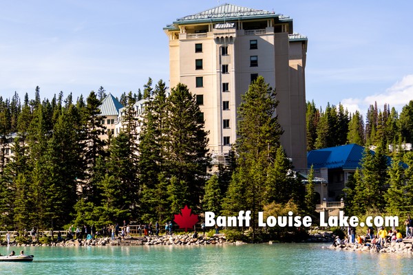 Parking at Lake Louise